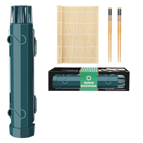 Kit de fabrication de sushis 4 pièces, bazooka à...