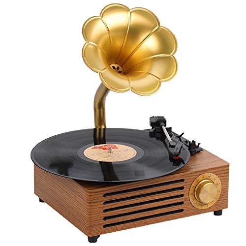 Tourne Disque Vintage, Lecteur Vinyles Audio Bluetooth 3,5 Mm Support 4.2 Entrée Auxiliaire/USB Flash Drive, Vintage… - Les Beatles, Paul McCartney, John Lennon, RIngo Starr, George Harrison Tourne Disque Vintage, Lecteur Vinyles Audio Bluetooth 3,5 Mm Support 4.2 Entrée Auxiliaire/USB Flash Drive, Vintage…