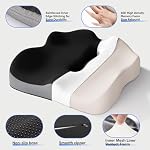 Memory Foam Ergonomic Seat Cushion for Back Support & Sciatica Pain - Image 4