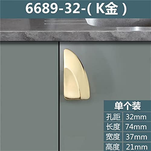 Boutons de placard dorés AMUCK pour sublimer votre cuisine moderne - 3