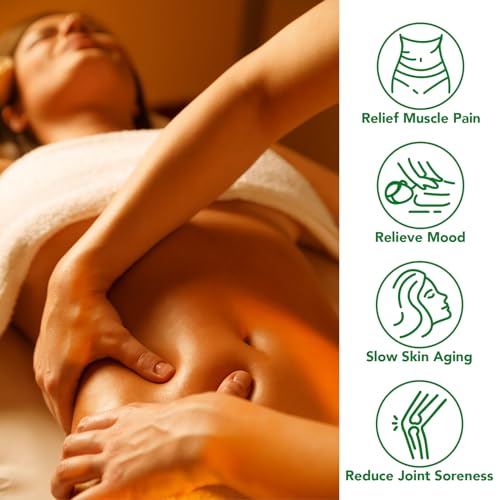 Massage Oil, Body Oil for Relaxing and Soothing, Massage Oils for Massage Therapy for Improve Muscle Soreness, Joint Pain Relief and Moisturizing Skin - 250ML - Image 6