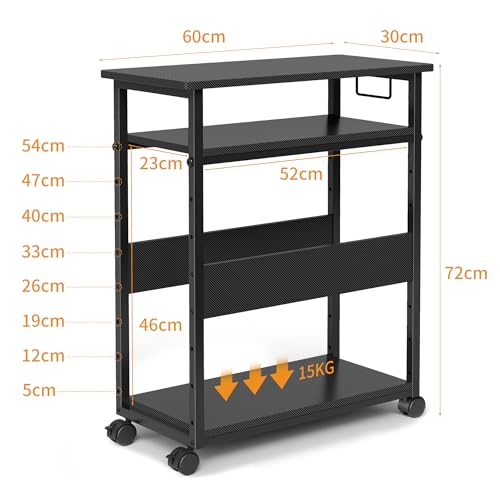 【新品】パソコンスタンド 黒 パソコンラック ゲーミングPCラック キャスター付 Amazon.co.jp: Mojiantou パソコンラック キャスター付き台 pc台