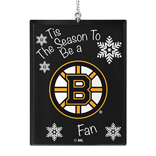 Topperscot Boston Bruins Official NHL Tis The Season Holiday Christmas Sign Ornament 675169