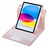 Con teclado inalámbrico recargable; Este teclado es desmontable, puede quitarlo de la funda cuando quiera. Sólo hay que ponerlo en el caso, el magnetismo ayuda a mantener el teclado en un lugar con firmeza, que le proporciona una experiencia de escritura cómoda.