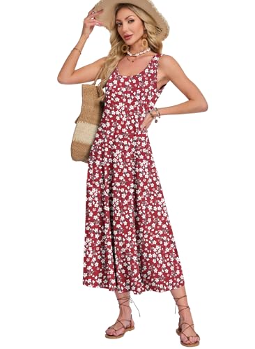 Robe de plage coupe trapèze ample pour vacances d'été confortables