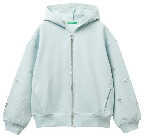 Cardigan Fille Benetton Giacca Veste en Maille Confortable pour l'École