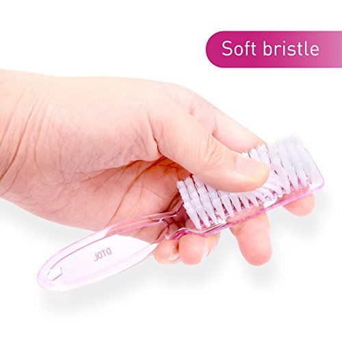 Yesker Handle Nail Hand Scrubbing Cleaning Brush-10 Pcs #TOP2