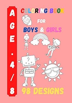 Paperback Coloring Book for Boys and Girls: Kids Coloring Activity Book