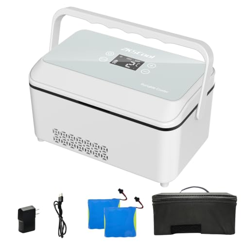 Image of Portable Insulin Cooler Box for 4-12 Pens, FAA-Approved for Home & Travel