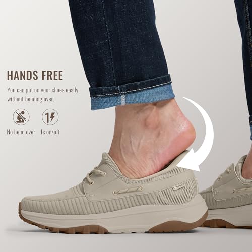 Slip On Shoes for Men Orthopedic Walking Shoe with Arch Support Hands Free Loafers Casual2