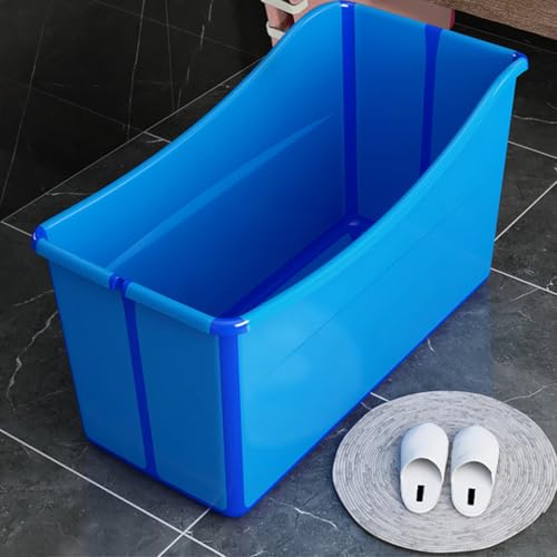 Bañera familiar de SPA azul plegable para baños sin obras 4