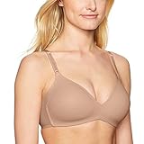 Warner's Women's Blissful Benefits No Side Effects Smoothing Wirefree Bra, Toasted Almond, 40B