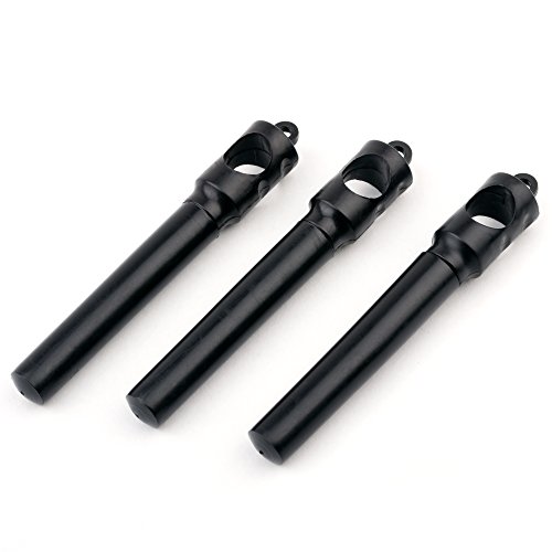 Pocket wine corkscrew Compact wine opener Travel Corkscrew, Black, Set of 3