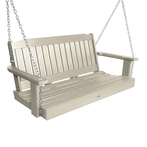 Image of highwood AD-PORL2-WAE Lehigh Porch Swing, 4 Feet, Whitewash