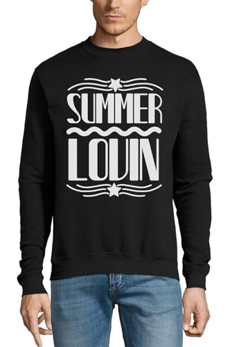 Pull en coton noir Summer Lovin idéal pour vos soirées d'été fraîches en bord de mer