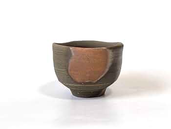 未使用品　吉本正　備前丸皿　上がり良　共箱　東さ5-1108② 未使用品 吉本正 備前丸皿 上がり良 共箱 東さ5-1108②