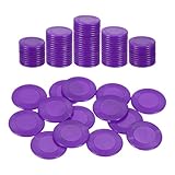 Amplia aplicación: los marcadores de disco son adecuados para una amplia gama de actividades como juegos de póquer, sesiones de bingo y varios juegos de mesa. Además, se pueden utilizar como herramientas de conteo en escenarios que no son de juego, como el seguimiento de puntos de actividad en eventos. También son prácticas herramientas de conteo y se pueden utilizar para contar, clasificar, agrupar probabilidades, sumar y restar.