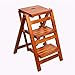 Drewniany stołek schodowy domowy wielofunkcyjny składany stołek schodowy czysty importowany stołek schodowy stołek biurowy drabina do przechowywania stołek schodowy drabina