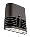 Lithonia Lighting OLWX1 LED 20W 40K 120 PE M4 LED Wall Pack Luminaire , 4000K, 20 watts, Dark Bronze