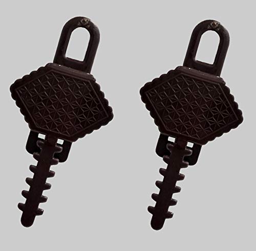 ワタナベ工業 すだれ掛け 吊り具 簡単に取り付けできる吊り下げ補助具 SK-07 ブラック 小 (× 2)