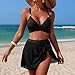 Dademeo Womens High Waisted Bikini Set Gold Fashion Two Piece Swimsuits Tummy Control Tie Knot 2026 Bathing Suits