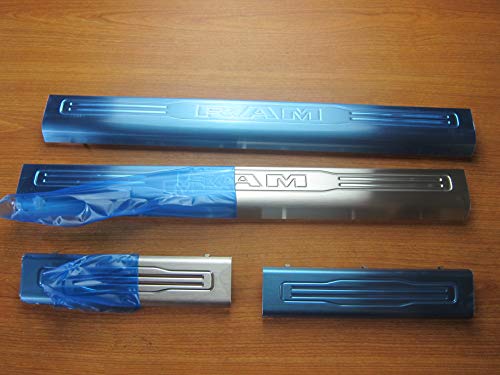 Mopar Ram Door Sill Guards For Crew & Mega-Cab 4 Door New Oem #TOP1