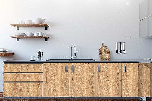 d-c-fix vinyl wrap Ribbeck oak wood effect 67,5 cm x 2 m, sticky back plastic roll for furniture kitchen & cupboards - Image 3