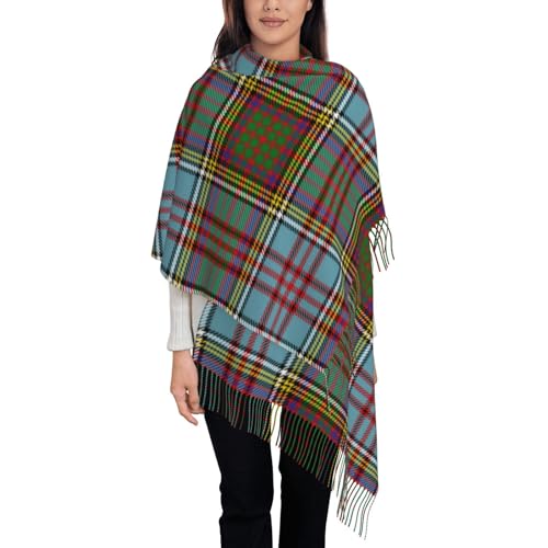 Otomi Scarf for Women Plaid Soft Cashmere Feel Pashmina Shawl Wraps, Cozy and Lightweight for Daily & Holiday Wear2