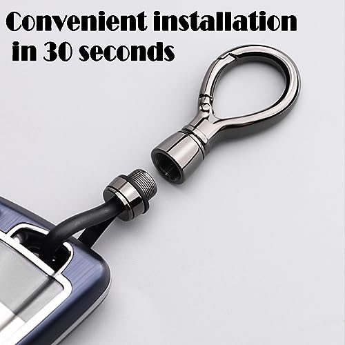 Image of Universal Keychain for Men and Women,Simplicity Key Ring Clip, Double layer buckle Car Key chain