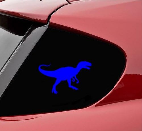 Blue Raptor Stickers Amazon.com: Slap-Art Raptor Dinosaur Velociraptor Vinyl Decal Sticker ...