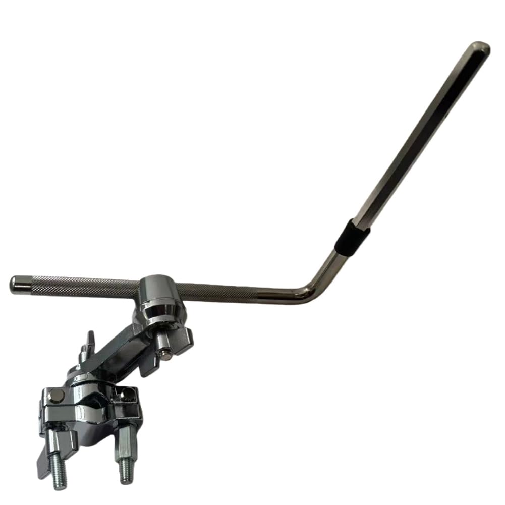 UDSKNV[KSL Drum Set Z-Type Mounting Clamp Cymbal Arm Attachment with Clamp Holder Bracket for Drum Drummer Instrument A