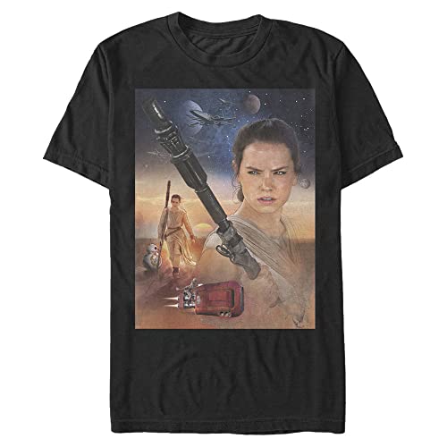 T-shirt Star Wars homme idéal pour une soirée cinéma entre fans de Rey