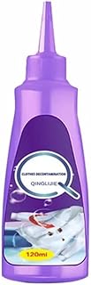 Removedor de manchas de roupa ativo enzima – Guardião de camisa branca, removedor de óleo de limpeza de manchas teimoso de roupas, removedor de manchas de roupas (1 peça)