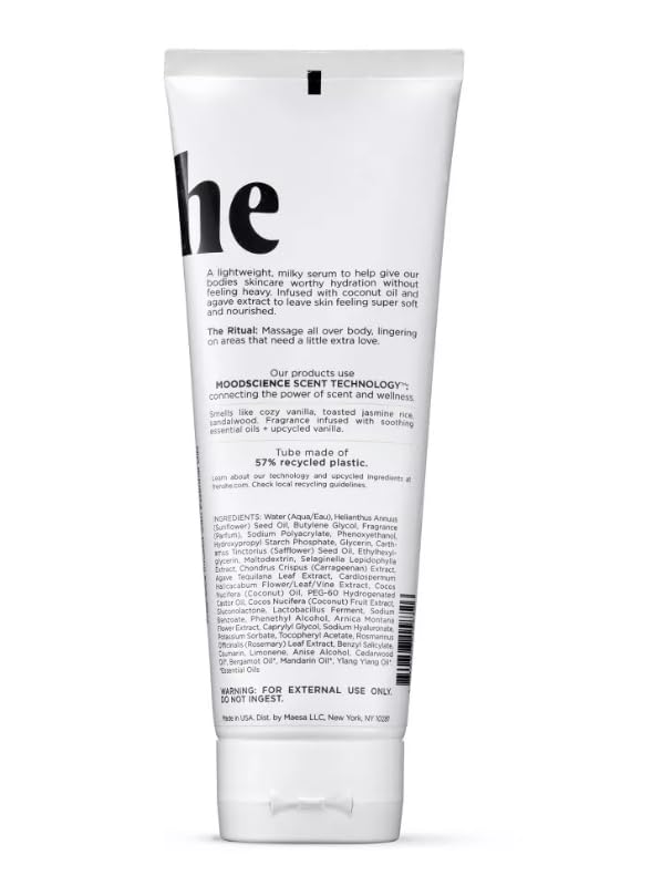 Being Frenshe Cashmere Vanilla Milky Body Lotion, Soothe and Comfort, Coconut Oil and Agave Extract, 8 fl oz