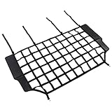 Pet Isolation Net, Safety Mesh Dog Barrier Compatible with 2007-2025 Jeep Wrangler JK JL & Gladiator JT 4-Door, Easy to Install, Fit Behind Rear Seat, Suitable for Medium, Large Pets ﻿