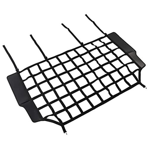 Pet Isolation Net, Safety Mesh Dog Barrier Compatible with 2007-2025 Jeep Wrangler JK JL & Gladiator JT 4-Door, Easy to Install, Fit Behind Rear Seat, Suitable for Medium, Large Pets ﻿