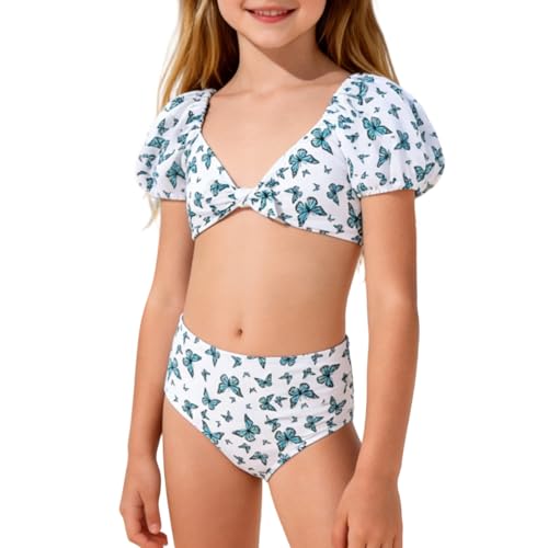 Ensemble bikini fille 8 ans couvrant pour nager confortablement sans gêne