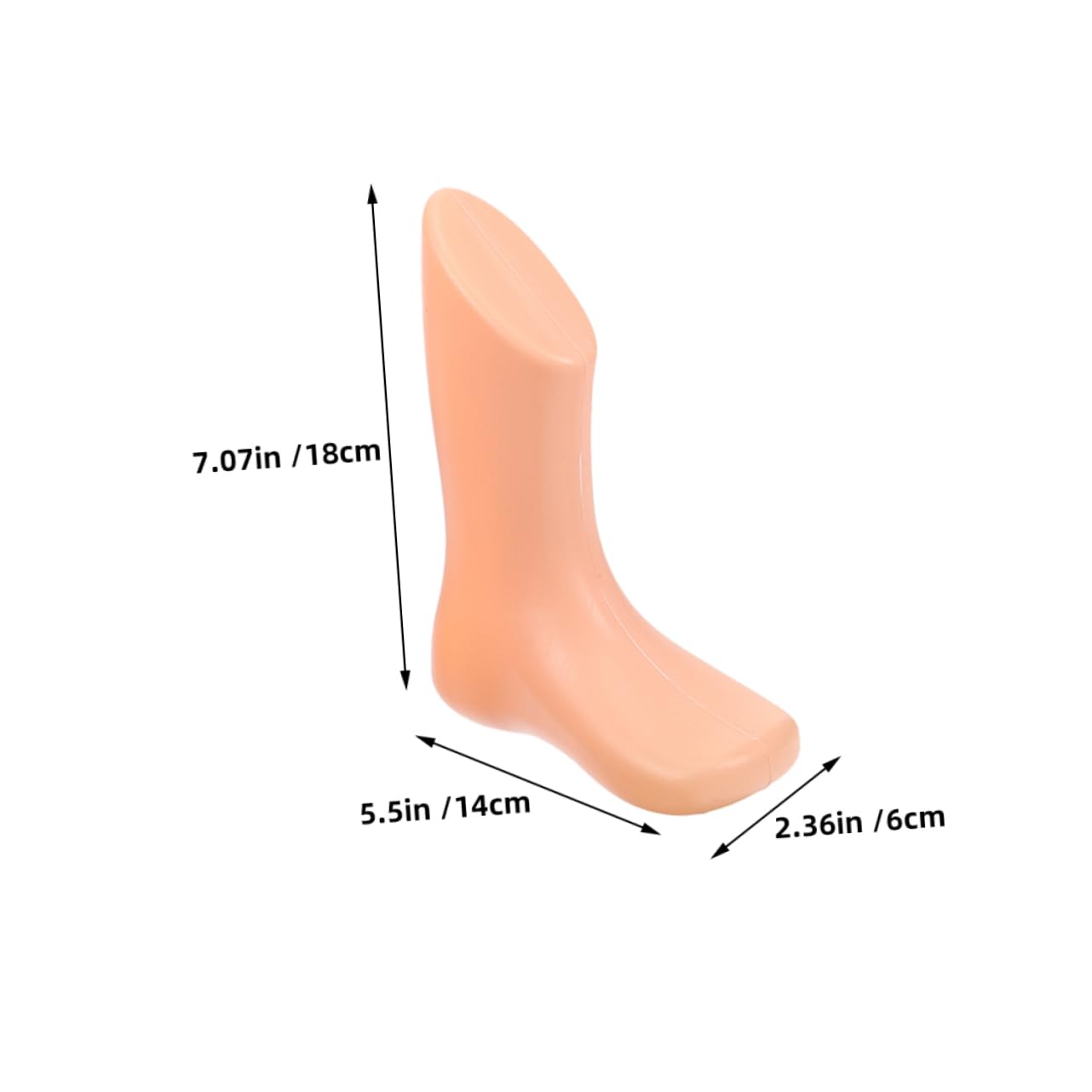 DOITOOL 4pcs Foot Mold Feet Mannequin Foot Sock Model Slipper Boy Sock Model Display Stand Shape Thin Male Ankle Babies Socks Realistic for Display Stand Socks Plastic