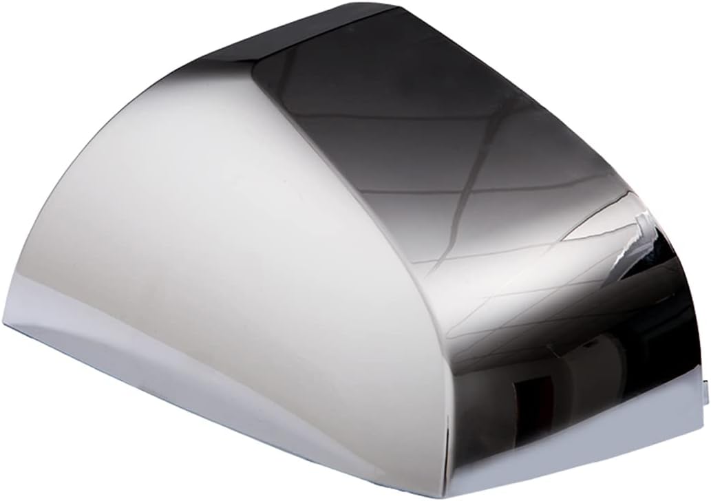 Yuanone Chrome Hood Mirror Cover for 2004-2017 Volvo VNL Trucks, Driver and Passenger Side