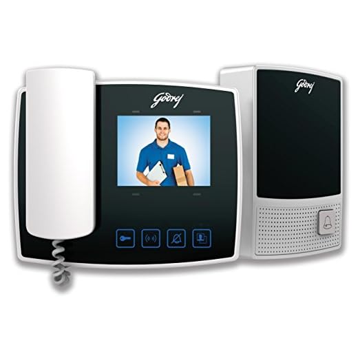 Godrej 3.5-Inch Seethru Video Door Phone Kit