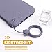 UKCOCO Finger Ring Strap - Silicone Cell Phone Finger Lanyard Smartphone Grip Lanyard Holder with -Slip Function, Loop Phone Ring Straps for Case, and Keys 10pcs