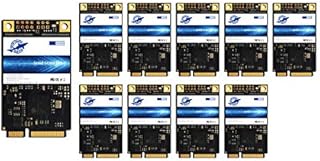 Dogfish Msata 32GB Internal Solid State Drive Mini Sata SSD Disk Drive High Performance Hard Drive for Desktop Laptop Notebook (MSATA, 32GB(10 Packs))