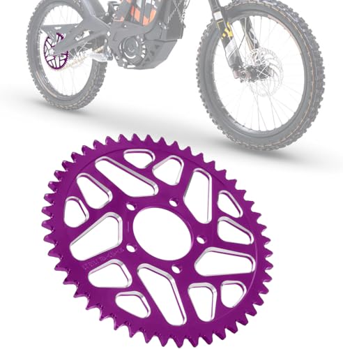 Image of 48T Sprocket CNC for Surron Sur Ron Light Bee X /S Talaria Sting MX3 /R MX4 Talaria XXX X3 E-Ride Pro SR S SS 2.0 3.0 Rawrr Mantis Electric Dirt Bike Purple