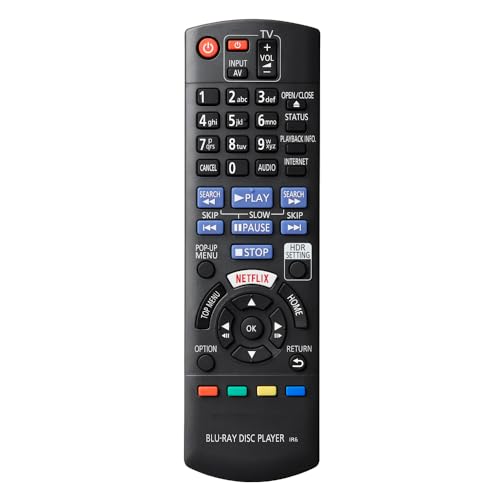 MULTIREGION Blu-ray Player Compatible with Panasonic DP-UB820EBK 4K Ultra HD 3D - WiFi & LAN Twin HDMI Dolby Vision for DVD Regions 1-8 - Blu-ray Region B - DP-UB820 - Image 3