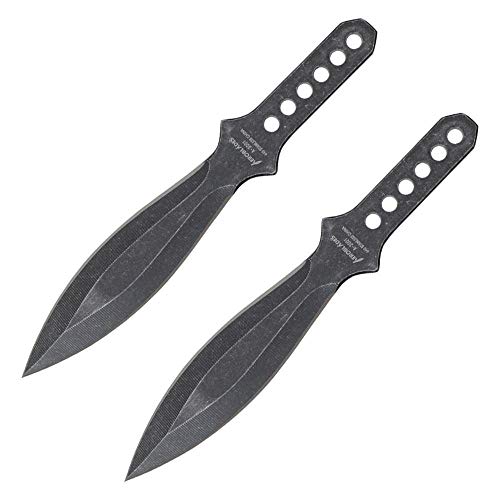 2 Piece Throwing Knife Black