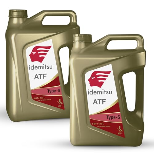 Idemitsu ATF Type S Automatic Transmission Fluid (Matic J Matic D) 5 Quart Pack of 2 | Engineered for Optimal Shifting and Extended Protection | Part Number 30040101-75000C020