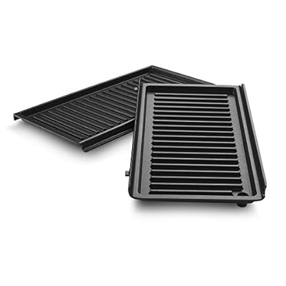 De'Longhi MultiGrill Easy SW12A.BK, elektrischer Kontaktgrill, Elektro-Grill mit herausnehmbaren Grillplatten, kompakter… – Bild 6