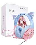 Bequem und einziehbar: Das Schwammmaterial besteht aus Protein-Baumwolle, die sehr weich und elastisch ist. Das Design der Kopfstange des Headsets besteht aus einem dicken Schwamm in Katzenpfotenform. Dadurch kann der Druck des Kopfhörers gleichmäßig auf die Oberseite des Kopfes verteilt werden. Die Teleskopreichweite der Kopfdüse beträgt ca. 30 +/- 3 mm, und Spieler können es entsprechend ihrem Komfortniveau anpassen.