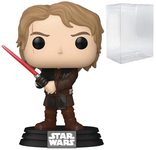 POP Star Wars: Ahsoka - Figura de vinilo Funko de Anakin Skywalker (incluye funda protectora de caja compatible), multicolor, 3.75 pulgadas