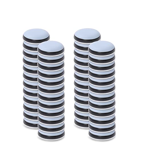 Hasware Deslizadores para muebles, 48 unidades, motores pesados, kit de movimiento de muebles para superficies de suelo duro, almohadillas de fieltro (48, Φ 20 mm) Cover